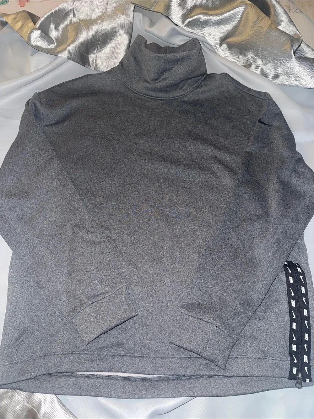 Nike Men’s Dark Charcoal Turtleneck Sweater NWOT